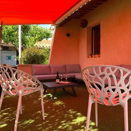 بيت ضيافة L'escapade - D'hotes Independante Dans - Village Naturiste آجد